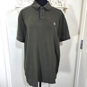 ⭐️G RAW Men's Green Polo Shirt Size XL
